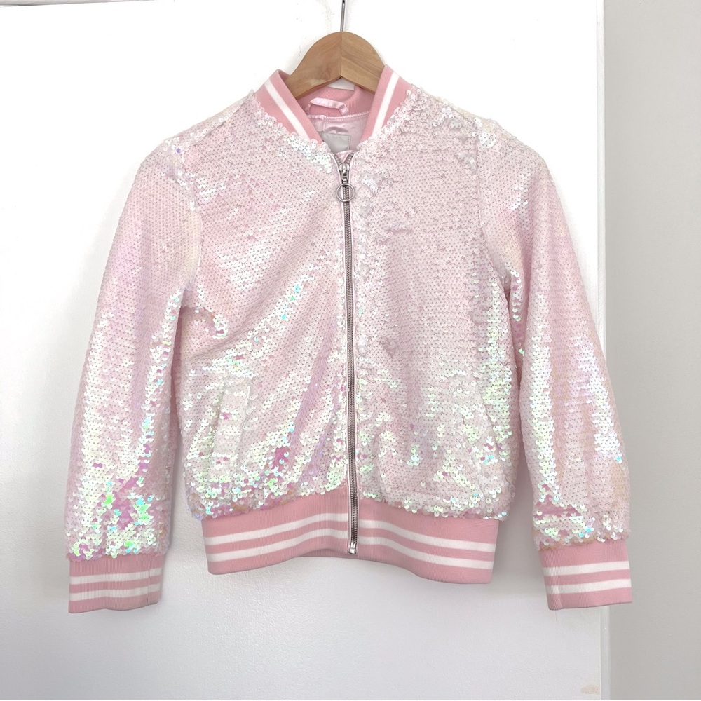 Urban Republic Sequin Bomber Jacket